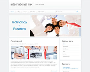 InternationalWay Website Template