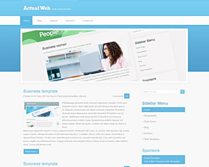 WebFlux Website Template